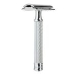 MuhleR 89 aparat de ras (pieptăn inchis-closed comb) în metal cromat
