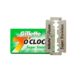 5 Lame de barbierit Gilette 7 O'Clock Superstainless